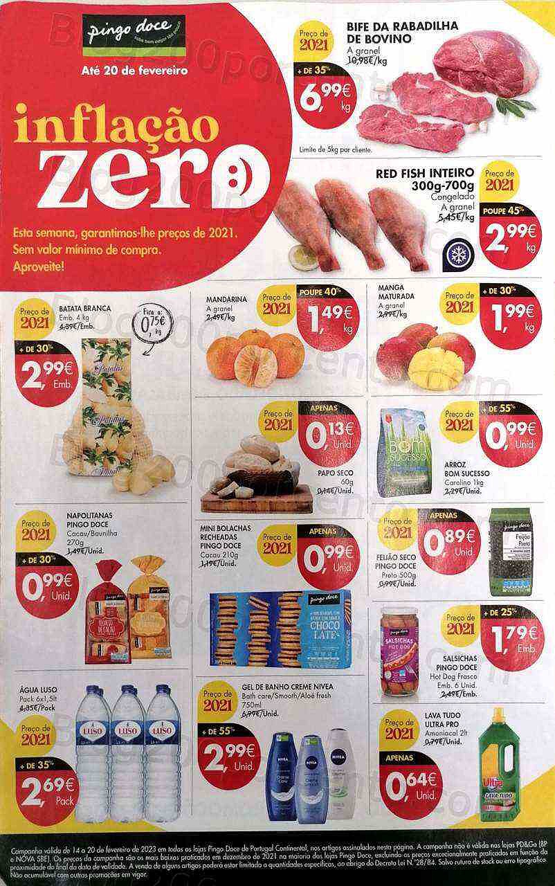 Antevisão Folheto PINGO DOCE Promoções Fim de Semana - 17 a 19 fevereiro