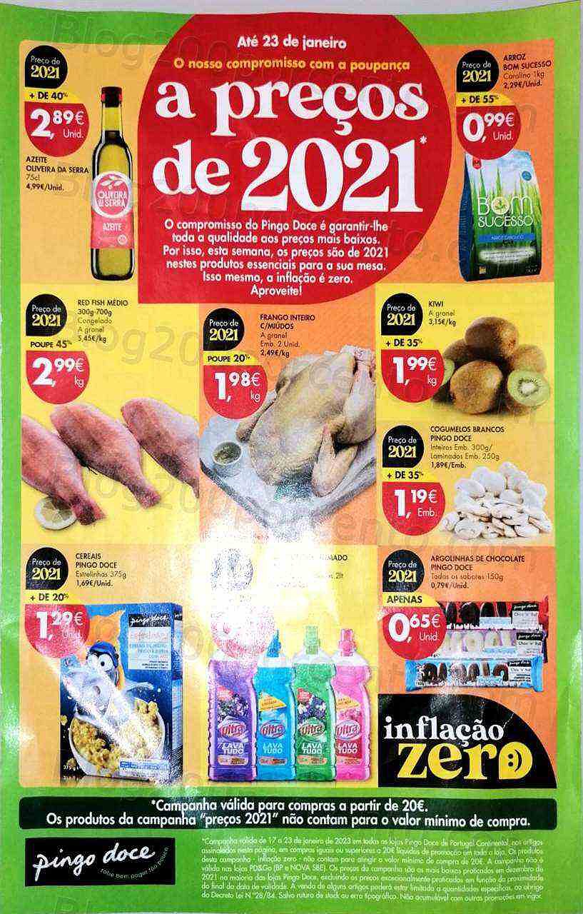 Antevisão Folheto PINGO DOCE Promoções Fim de Semana - 20 a 23 janeiro