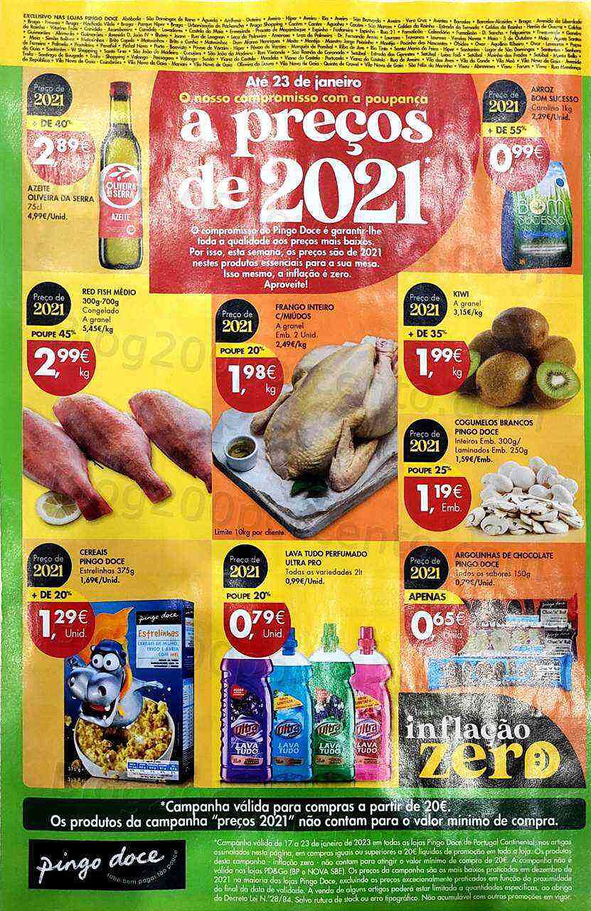 Antevisão Folheto PINGO DOCE Norte Fim de Semana - 20 a 23 janeiro