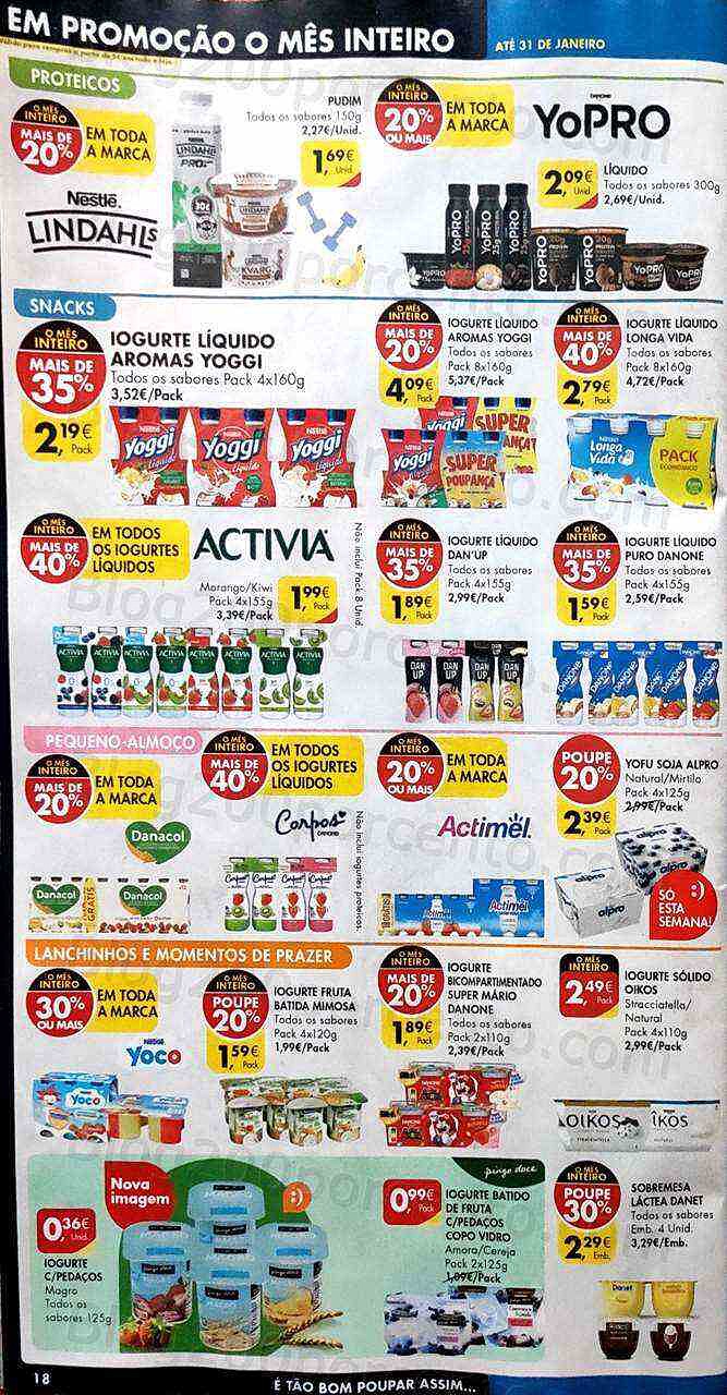 Antevisão Folheto PINGO DOCE Promoções de 10 a 16 janeiro