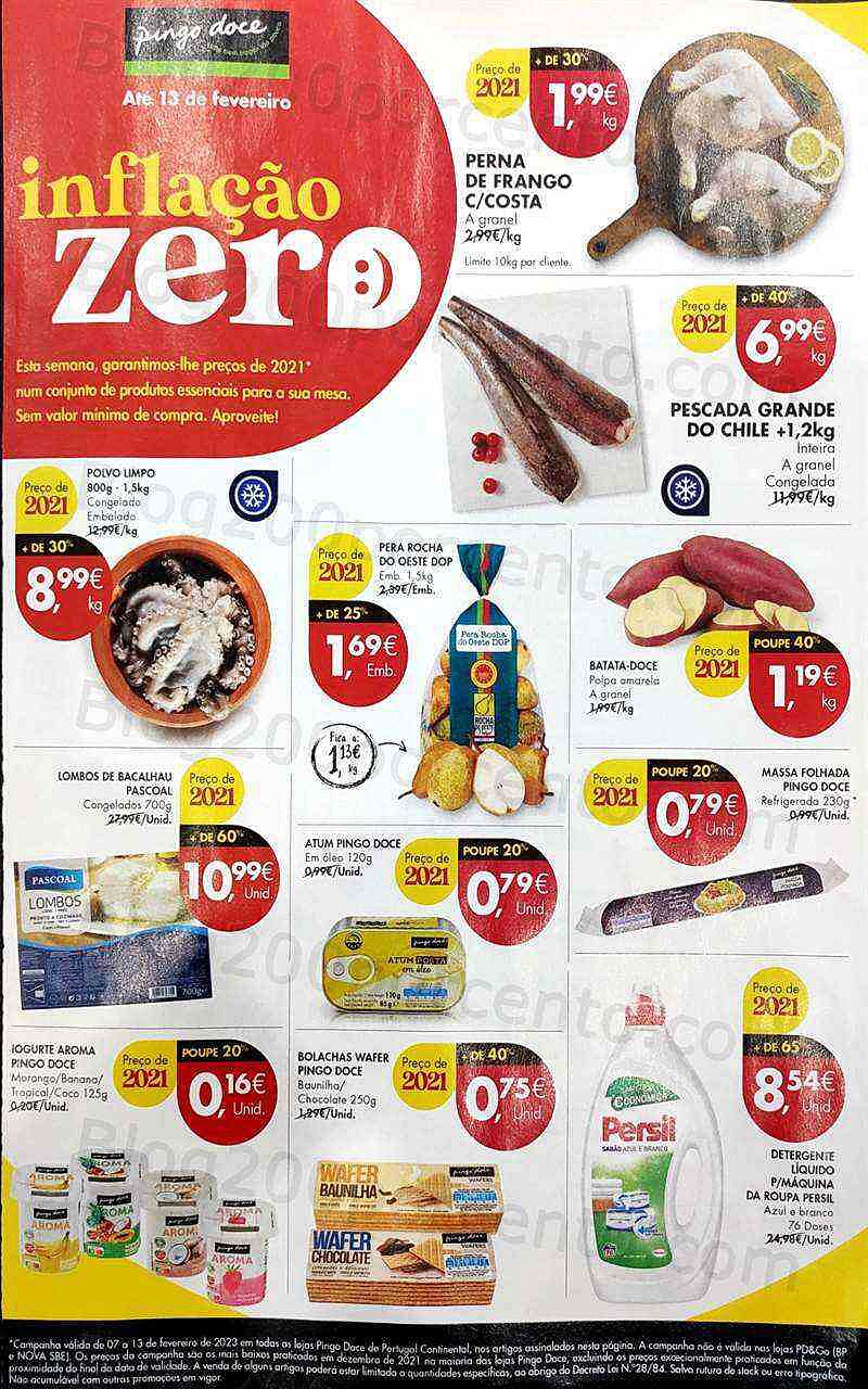 Antevisão Folheto PINGO DOCE Promoções Fim de Semana - 10 a 13 fevereiro