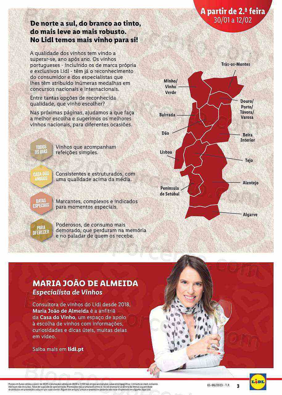 Antevisão Folheto LIDL Feira Queijos, Enchidos e Vinhos Promoções de 30 janeiro a 12 fevereiro