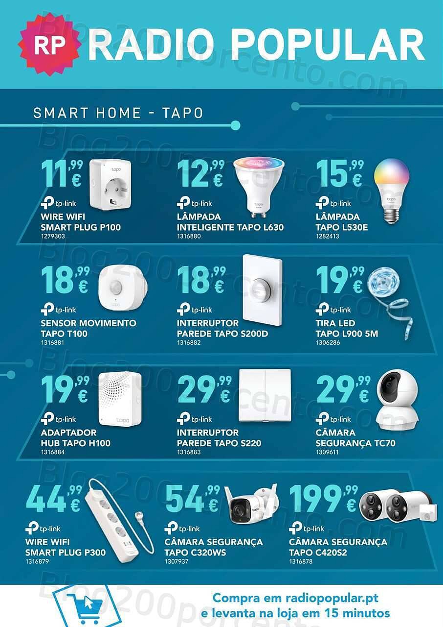 Antevisão Folheto RADIO POPULAR Promoções até 22 fevereiro