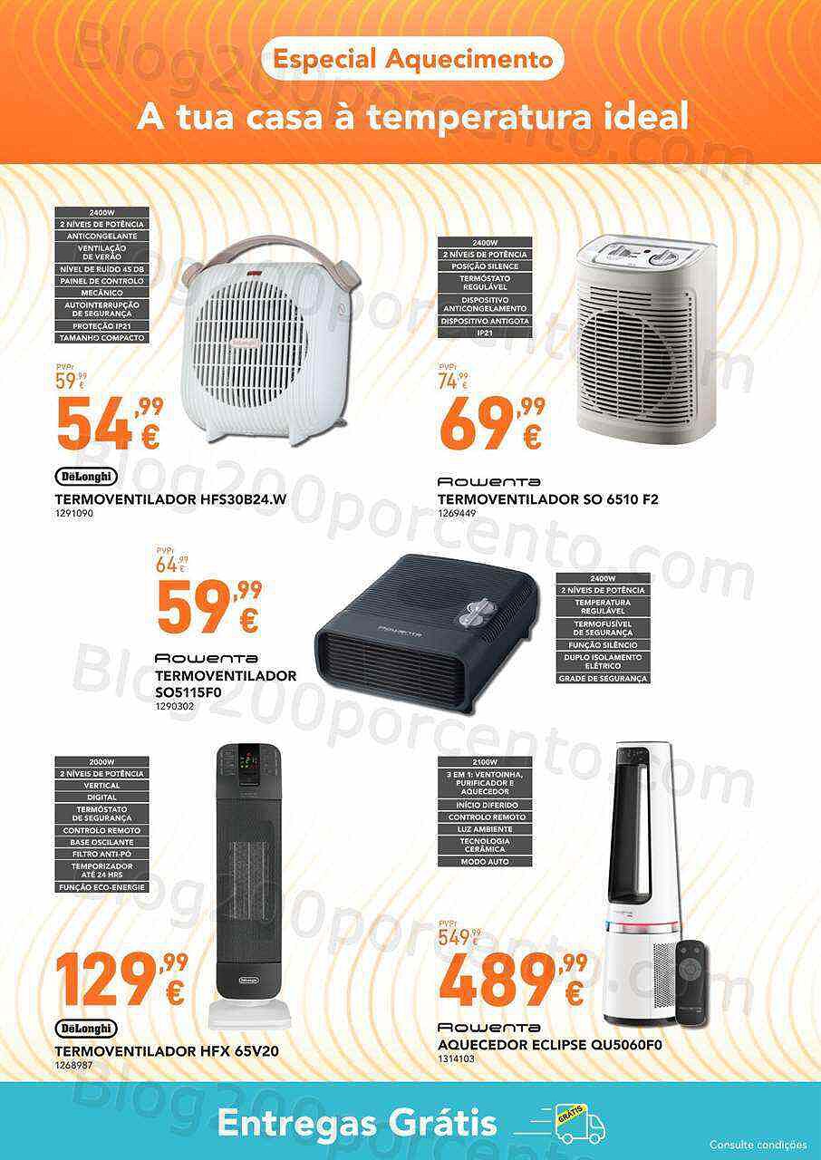 Antevisão Folheto RADIO POPULAR Especial Aquecimento Promoções de 27 janeiro a 5 fevereiro