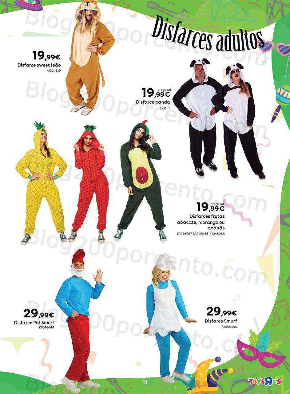 Antevisão Folheto TOYSRUS Carnaval Promoções de 25 janeiro a 21 fevereiro
