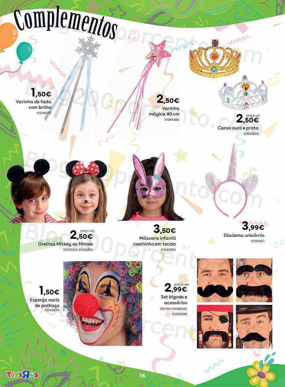 Antevisão Folheto TOYSRUS Carnaval Promoções de 25 janeiro a 21 fevereiro