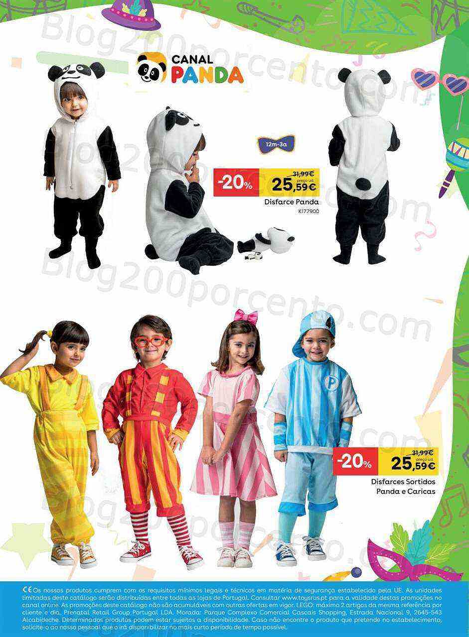 Antevisão Folheto TOYSRUS Carnaval Promoções de 25 janeiro a 21 fevereiro