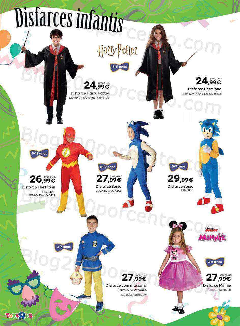 Antevisão Folheto TOYSRUS Carnaval Promoções de 25 janeiro a 21 fevereiro