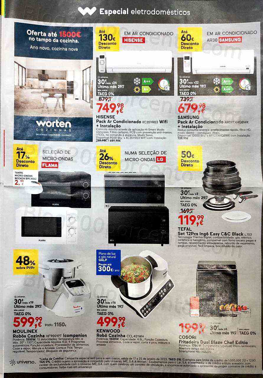 Antevisão Folheto WORTEN Promoções de 17 a 25 janeiro