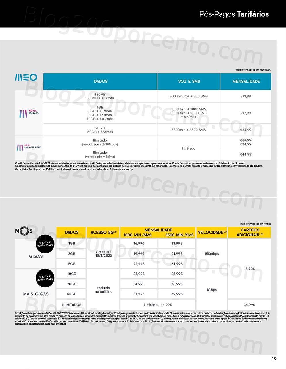 Antevisão Folheto WORTEN Mobile Promoções de 1 a 28 fevereiro