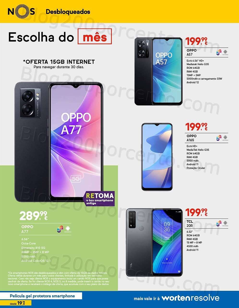 Antevisão Folheto WORTEN Mobile Promoções de 1 a 28 fevereiro