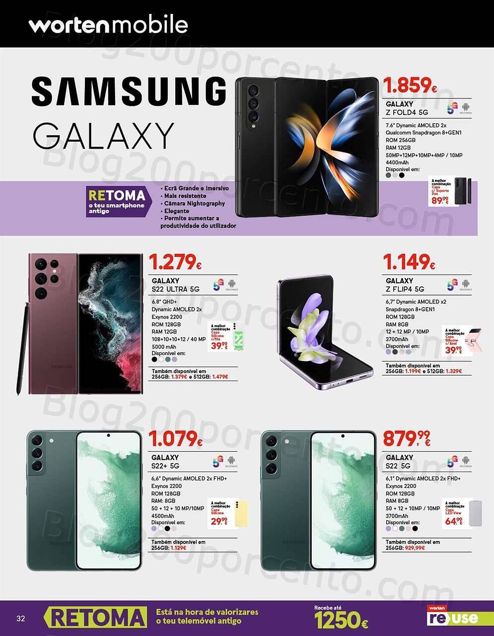 Antevisão Folheto WORTEN Mobile Promoções de 1 a 28 fevereiro