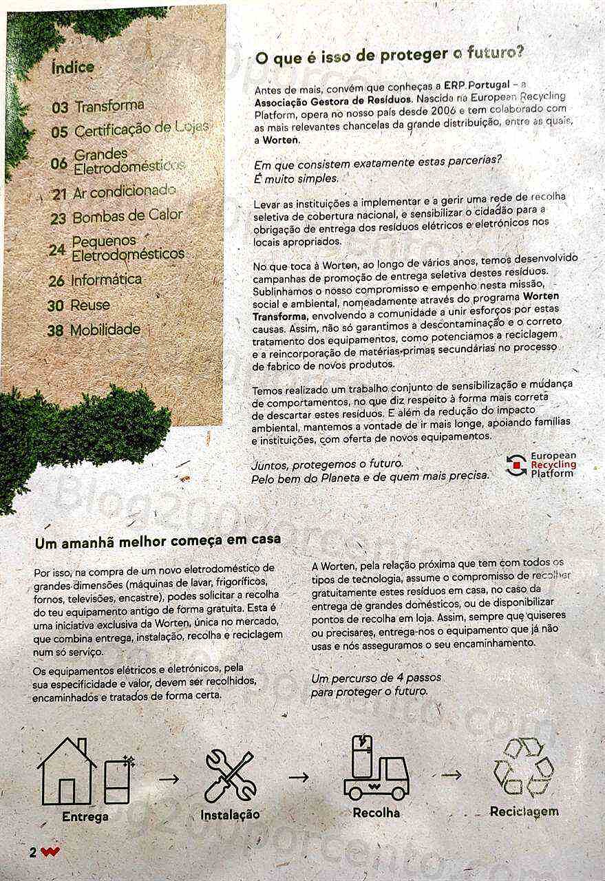 Antevisão Folheto WORTEN Poupança e Ecologia Promoções até 16 março 