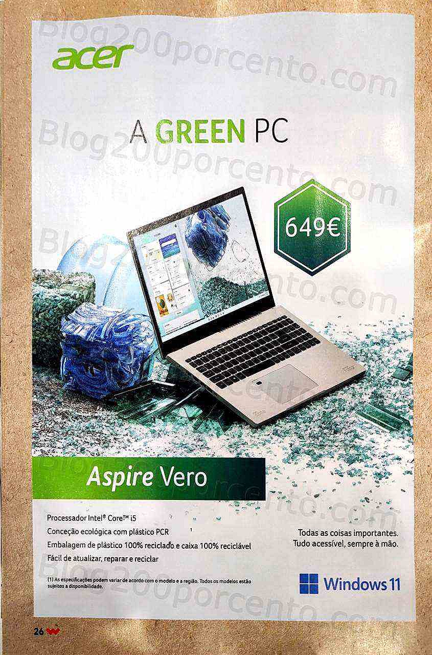 Antevisão Folheto WORTEN Poupança e Ecologia Promoções até 16 março 