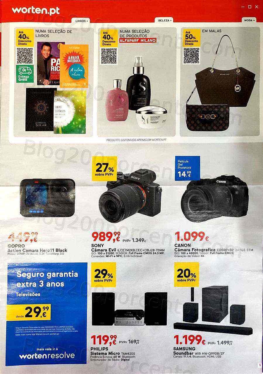 Antevisão Folheto WORTEN Promoções de 31 janeiro a 6 fevereiro