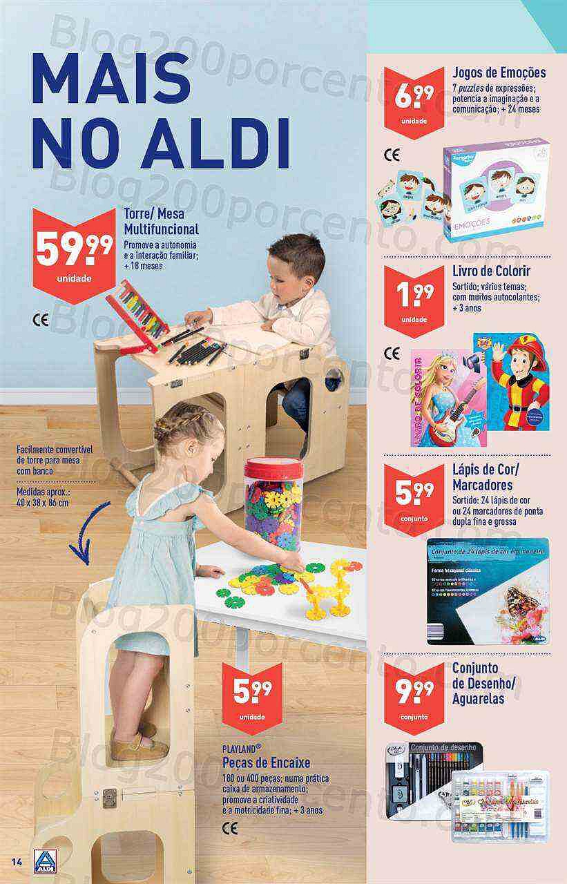 Antevisão Folheto ALDI Bazar Promoções a partir de 15 fevereiro