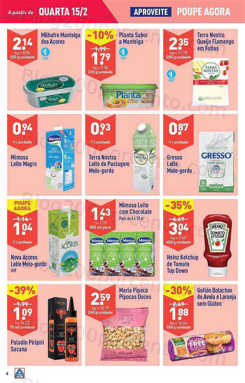 Antevisão Folheto ALDI Promoções de 15 a 21 fevereiro