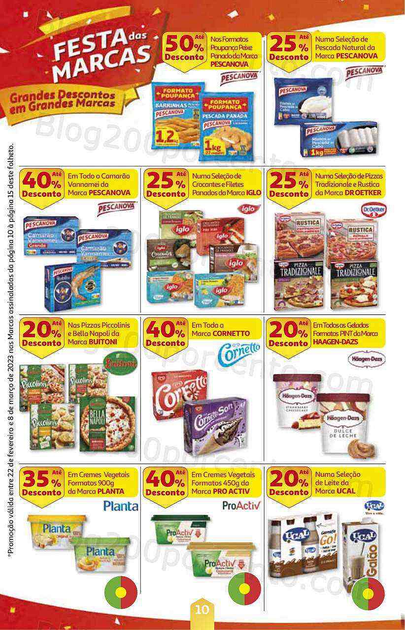 Antevisão Folheto AUCHAN Promoções de 22 fevereiro a 8 março