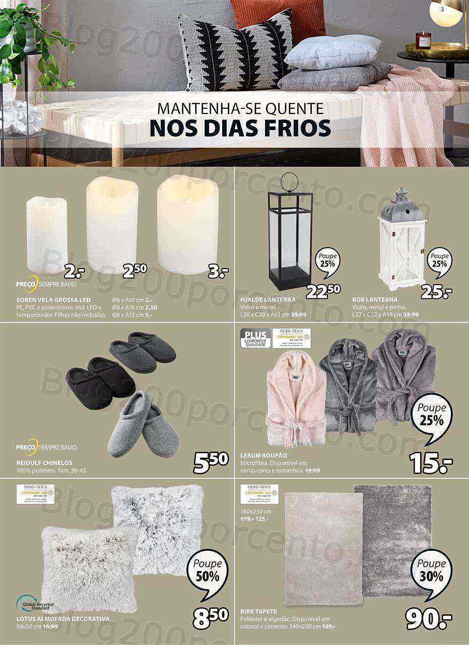 Antevisão Folheto JYSK Promoções de 2 fevereiro a 3 março