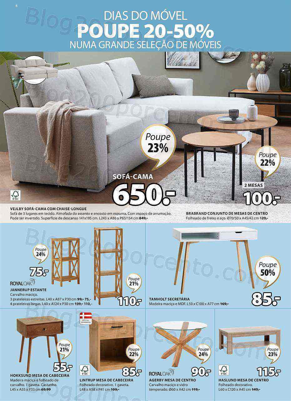 Antevisão Folheto JYSK Promoções de 2 fevereiro a 3 março