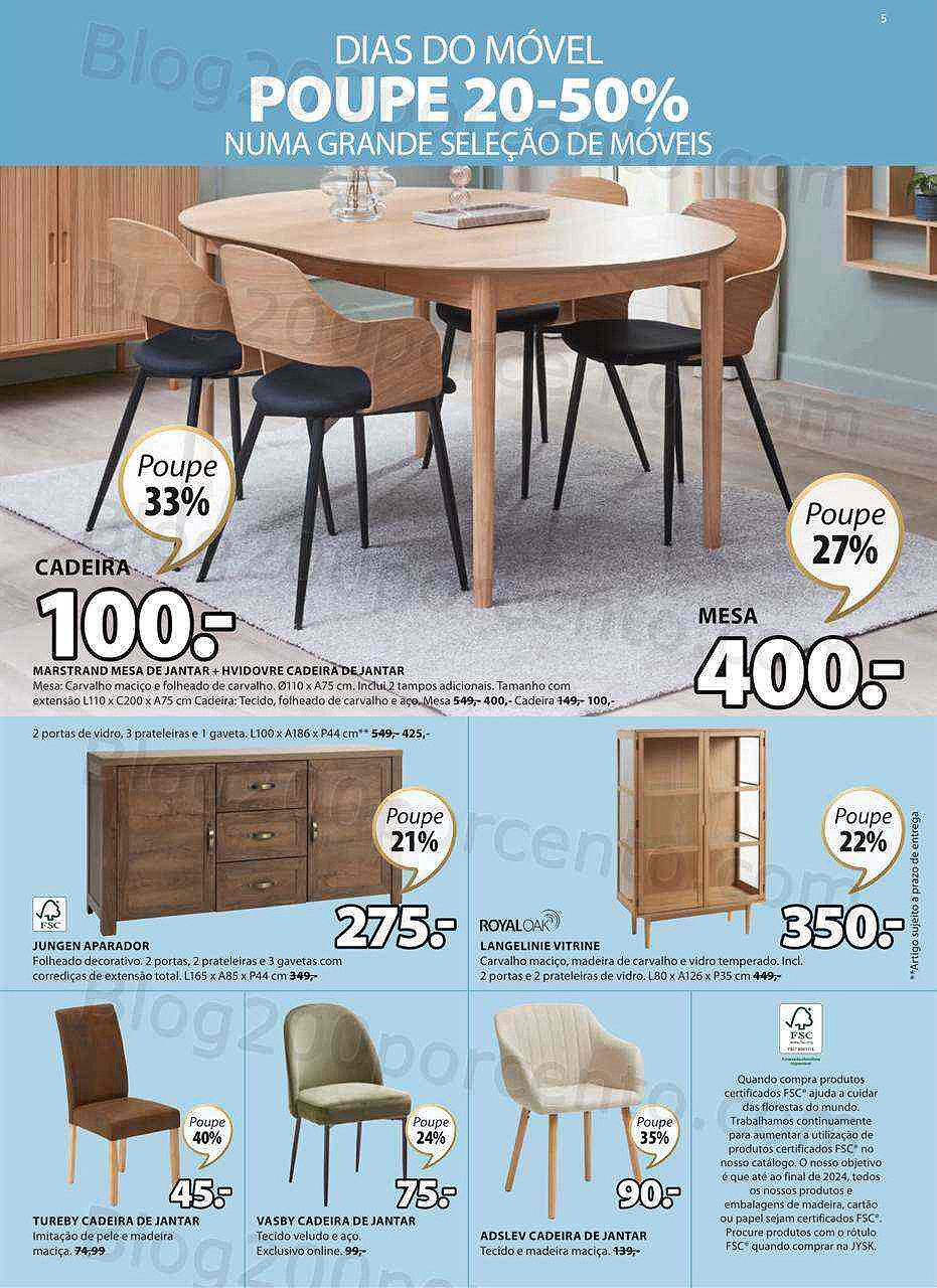 Antevisão Folheto JYSK Promoções de 2 fevereiro a 3 março