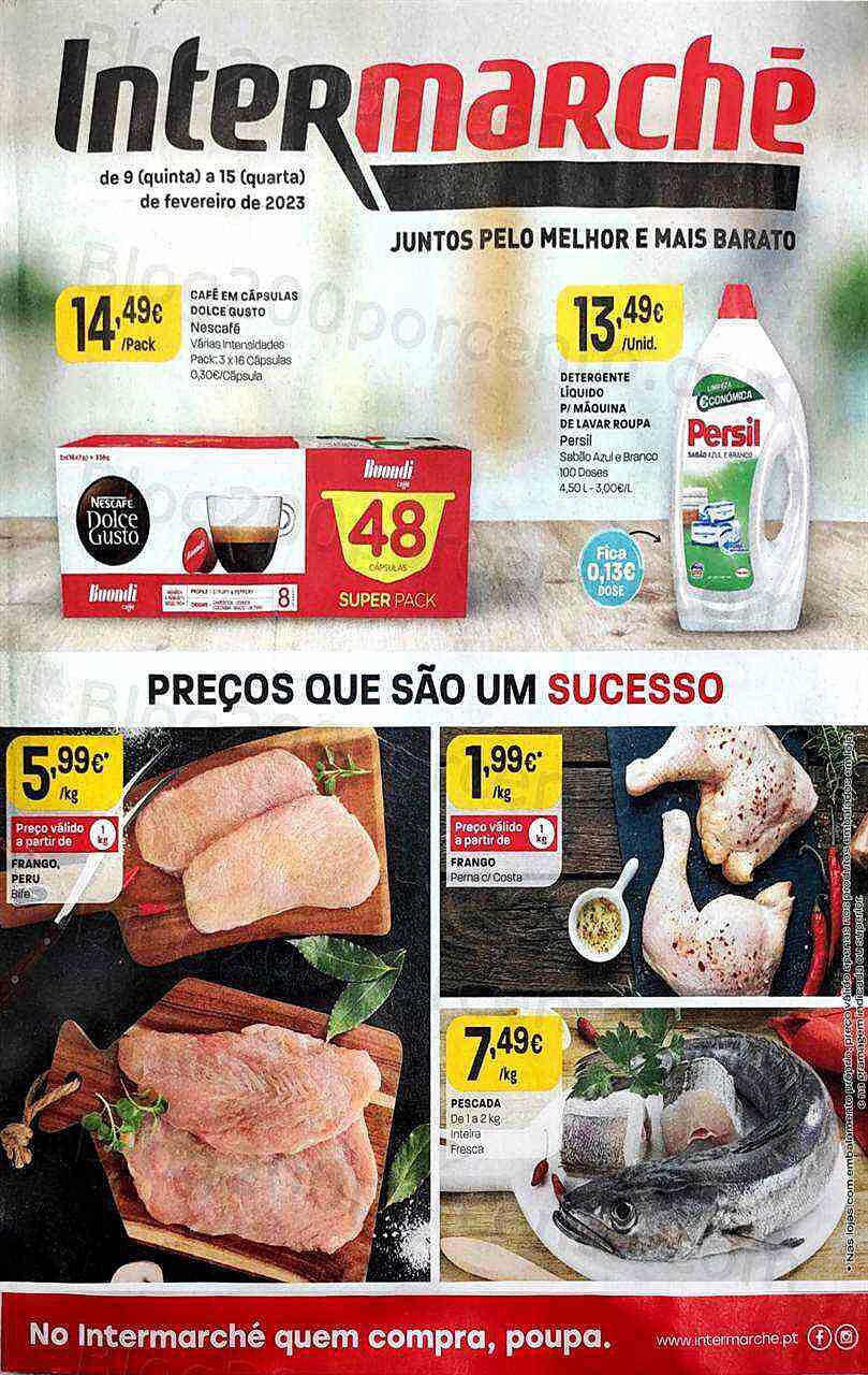 Antevisão Folheto INTERMARCHÉ Promoções de 9 a 15 fevereiro