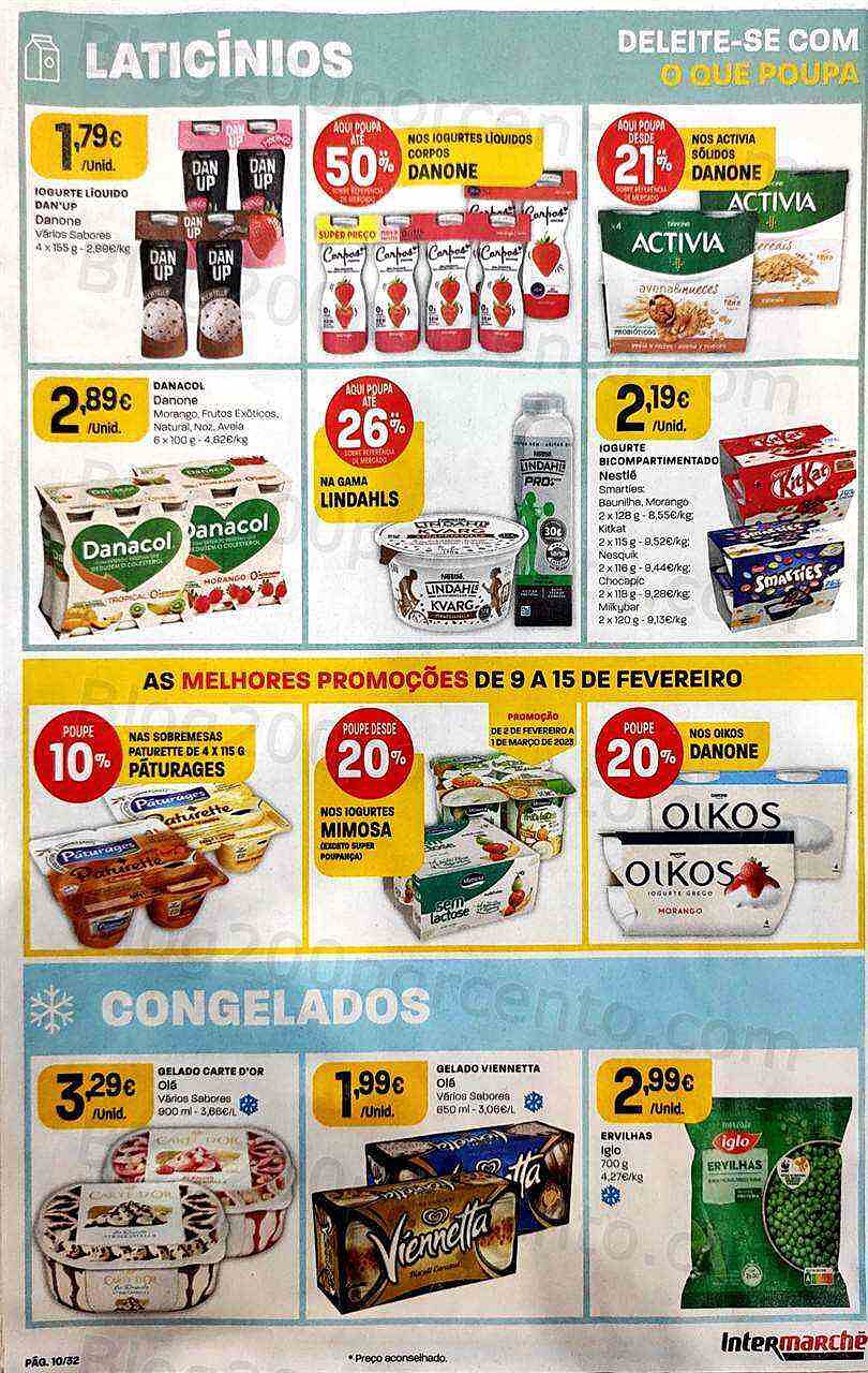 Antevisão Folheto INTERMARCHÉ Promoções de 9 a 15 fevereiro