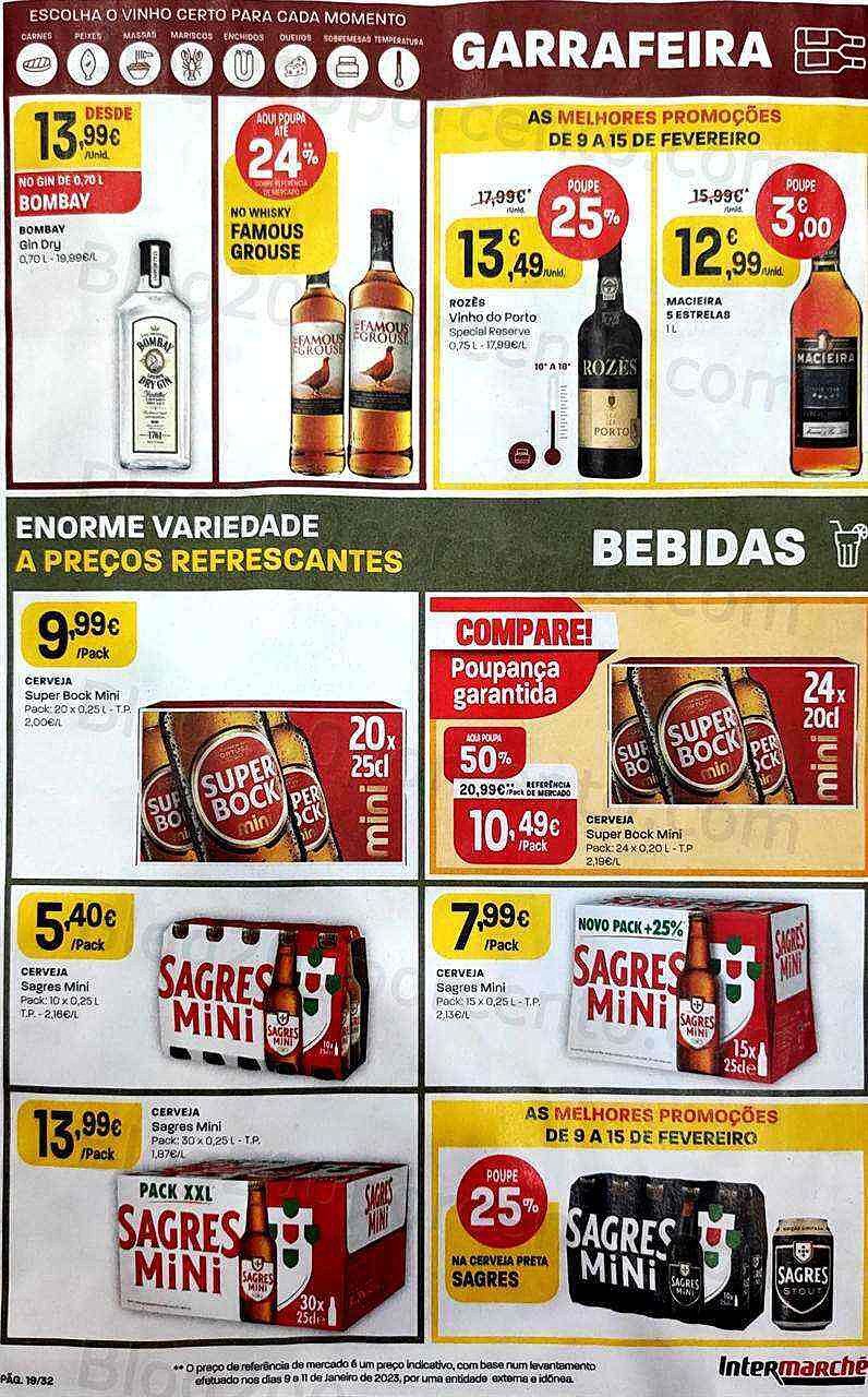 Antevisão Folheto INTERMARCHÉ Promoções de 9 a 15 fevereiro