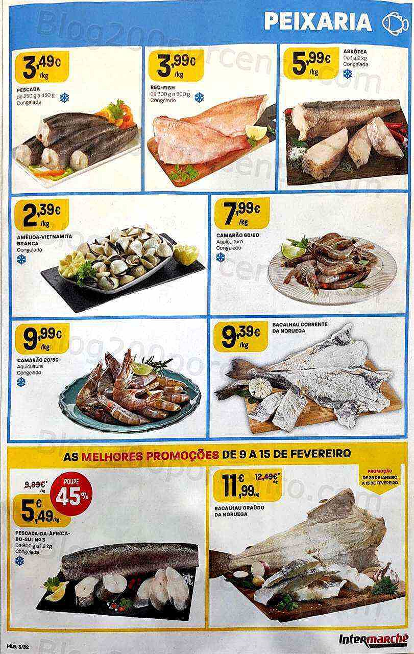 Antevisão Folheto INTERMARCHÉ Promoções de 9 a 15 fevereiro