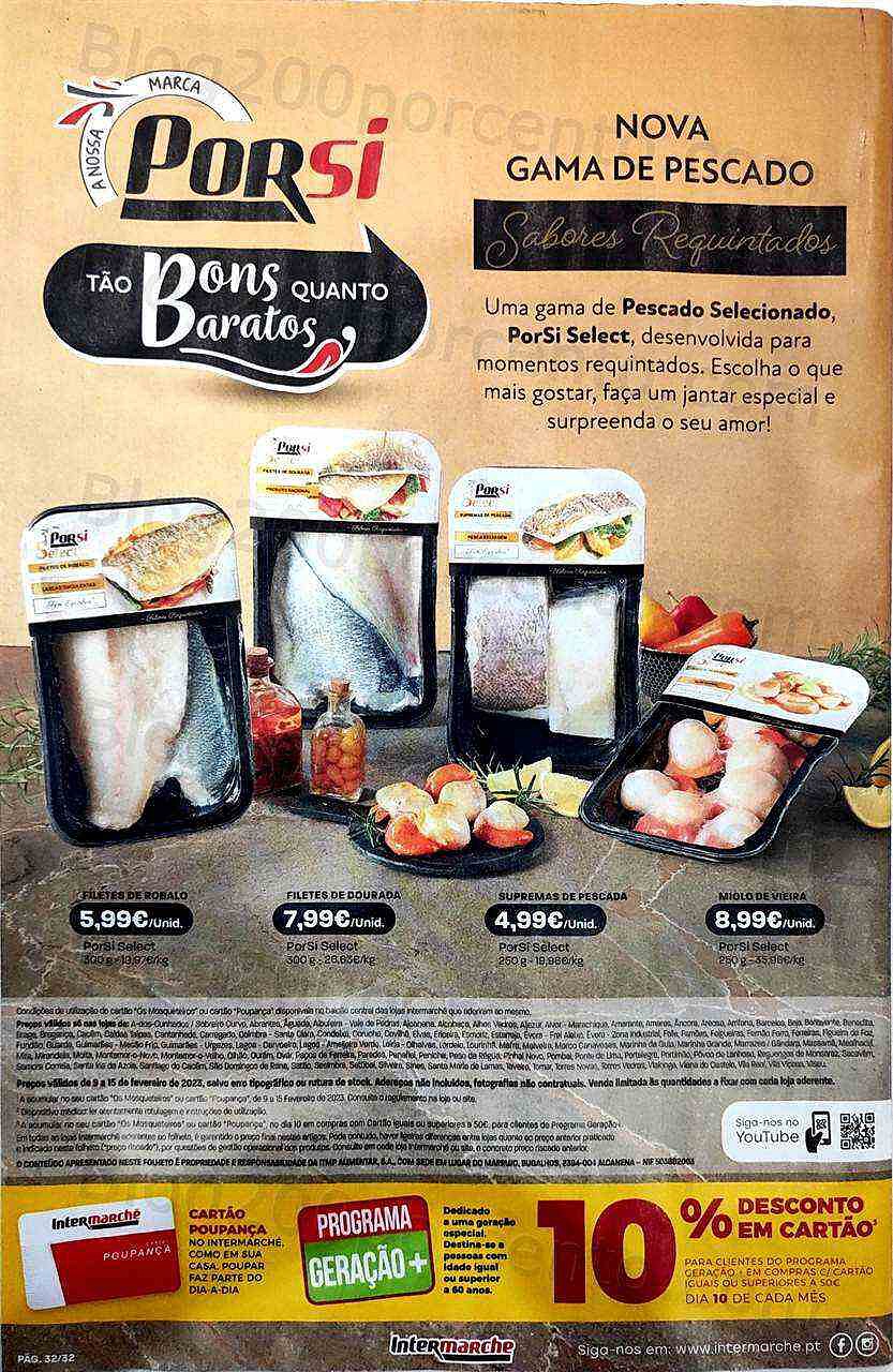 Antevisão Folheto INTERMARCHÉ Promoções de 9 a 15 fevereiro