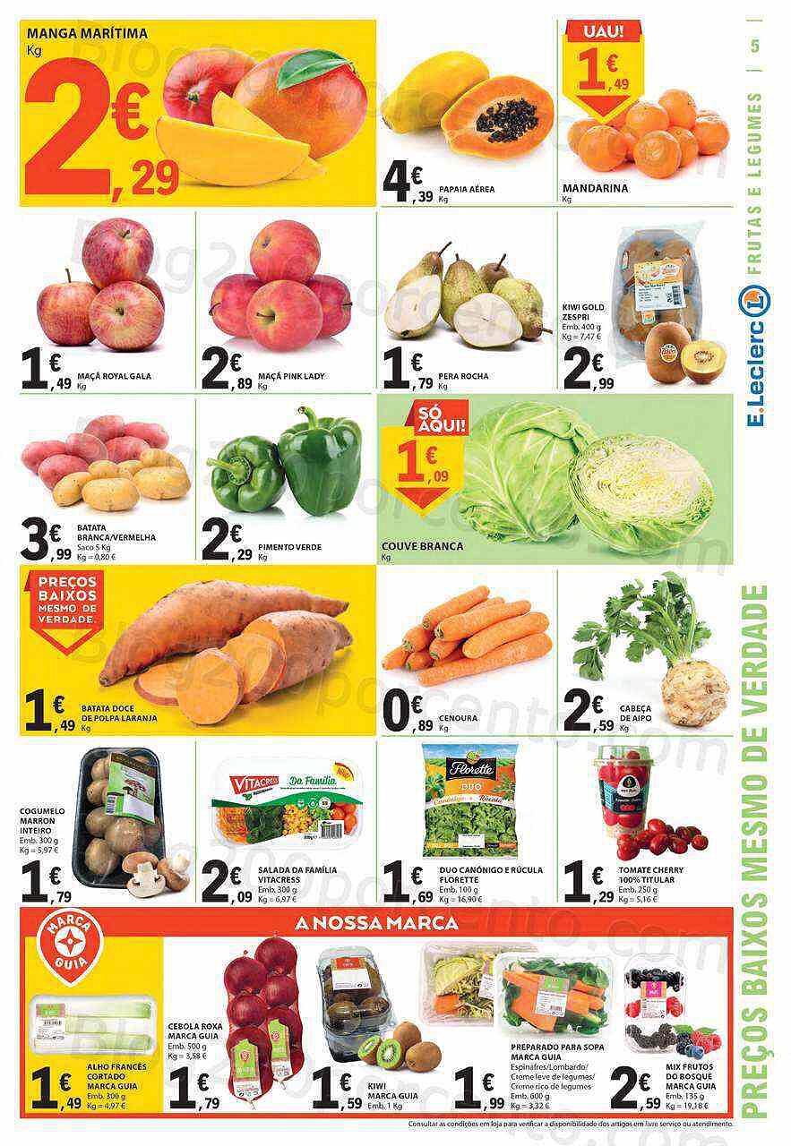 Antevisão Folheto E-LECLERC Promoções de 9 a 15 fevereiro