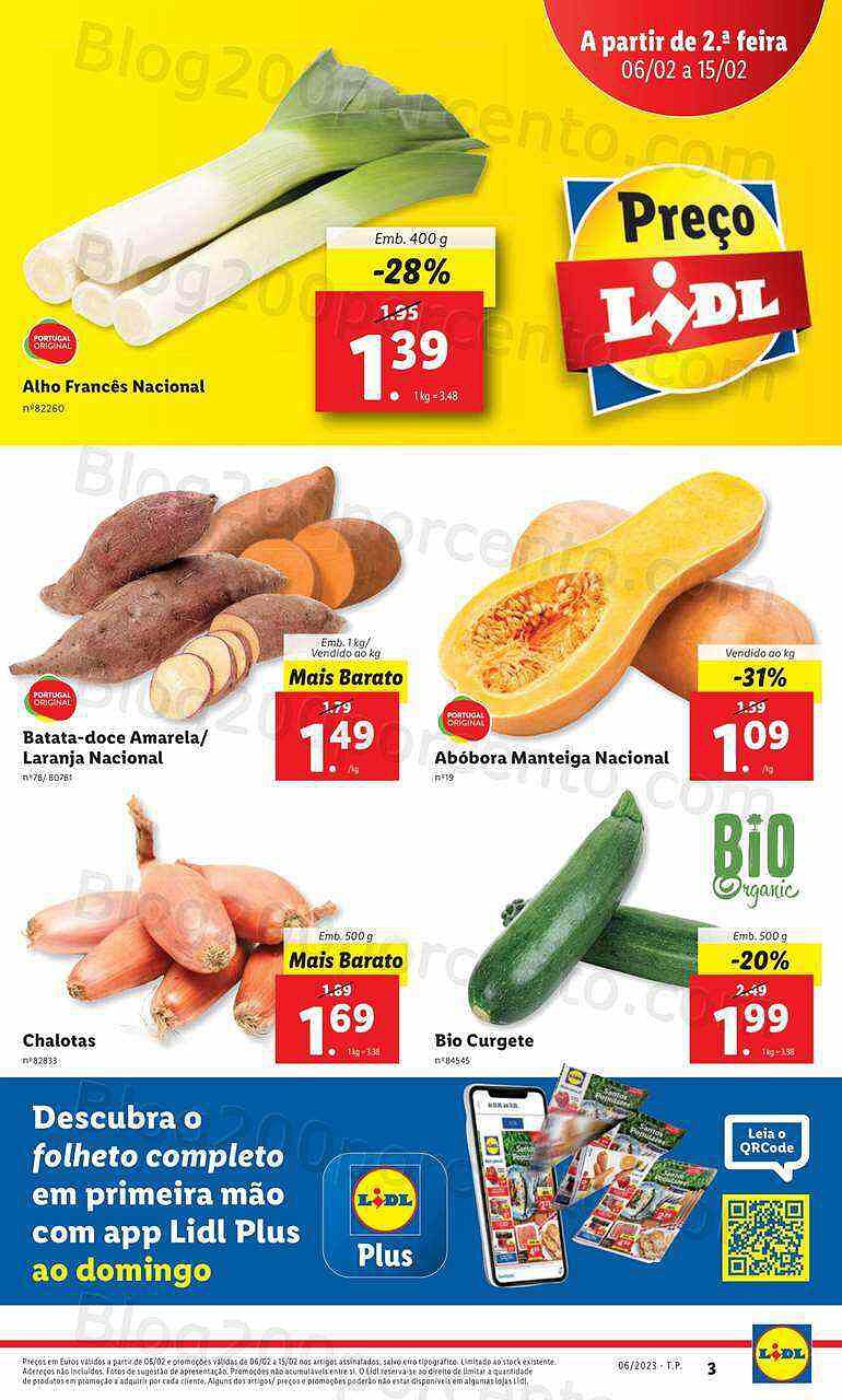 Antevisão Folheto LIDL Promoções de 6 a 15 fevereiro