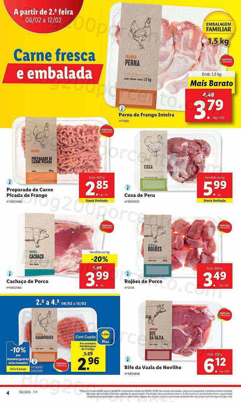 Antevisão Folheto LIDL Promoções de 6 a 15 fevereiro
