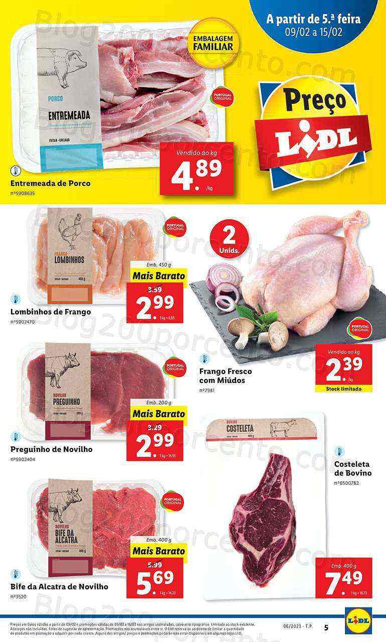 Antevisão Folheto LIDL Promoções de 6 a 15 fevereiro
