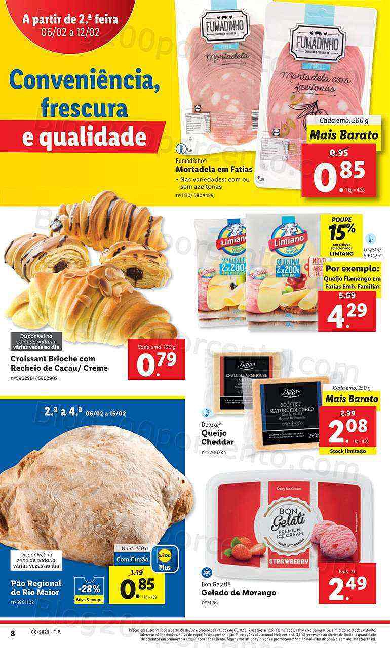 Antevisão Folheto LIDL Promoções de 6 a 15 fevereiro