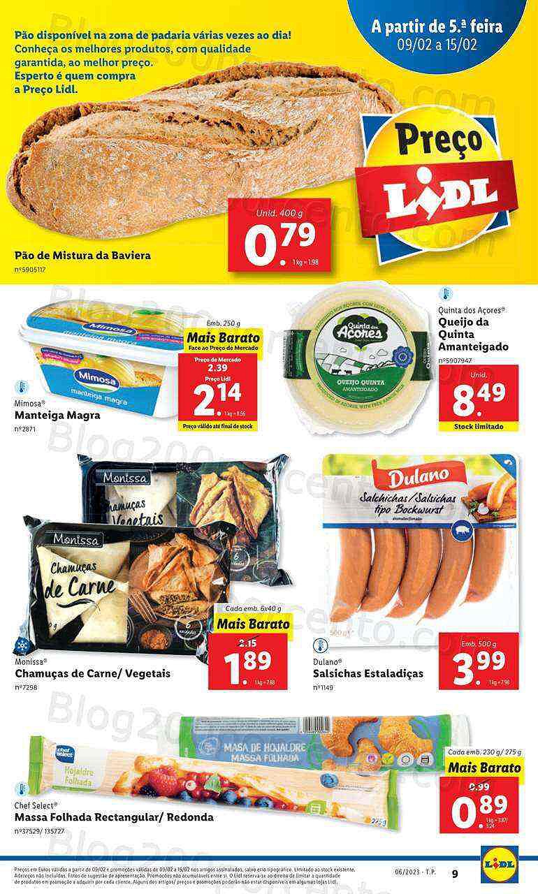 Antevisão Folheto LIDL Promoções de 6 a 15 fevereiro