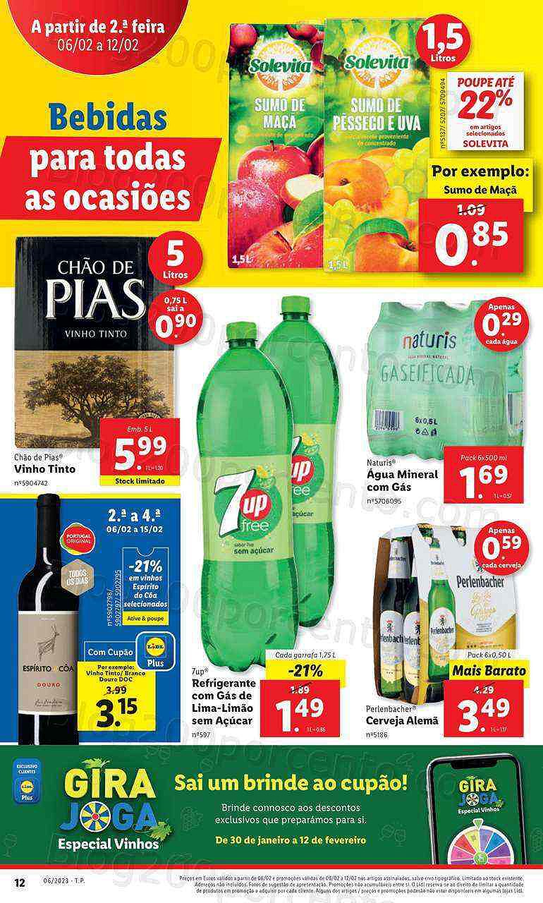 Antevisão Folheto LIDL Promoções de 6 a 15 fevereiro