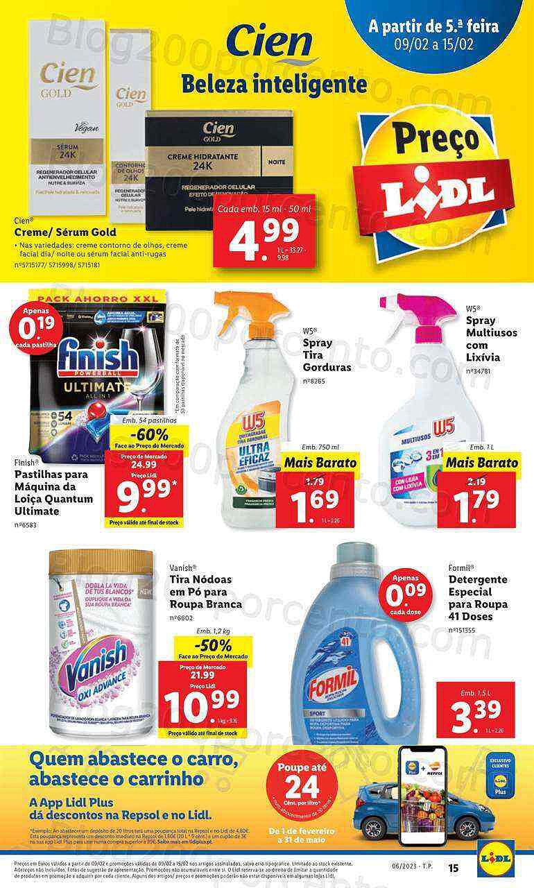 Antevisão Folheto LIDL Promoções de 6 a 15 fevereiro