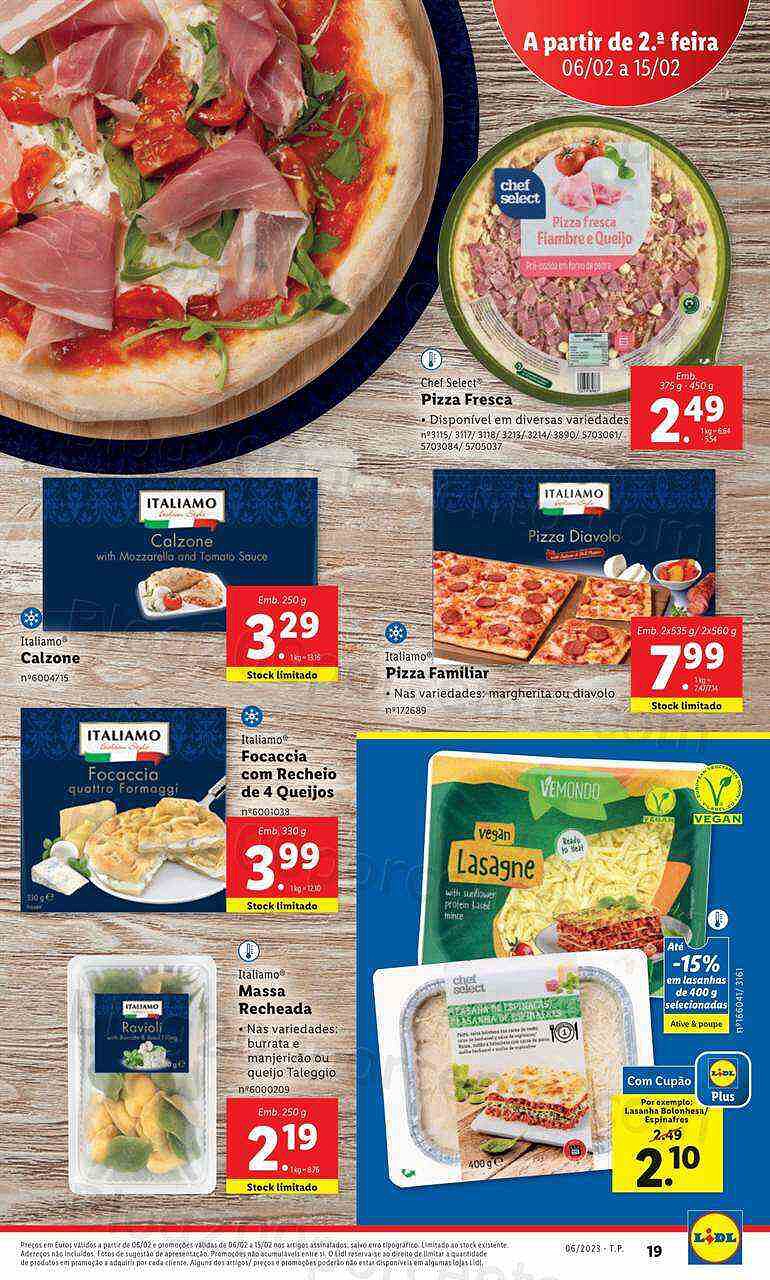 Antevisão Folheto LIDL Promoções de 6 a 15 fevereiro