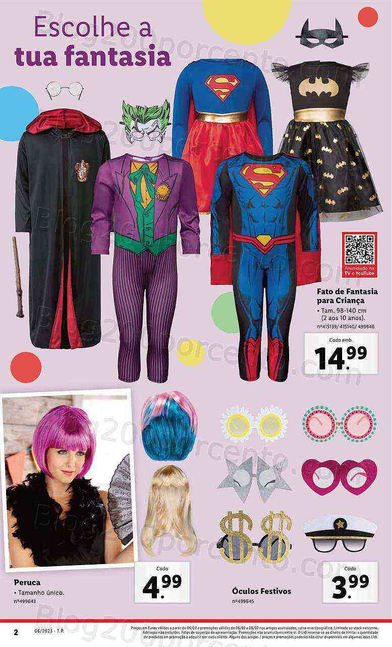 Antevisão Folheto LIDL Bazar Promoções de 6 a 15 fevereiro