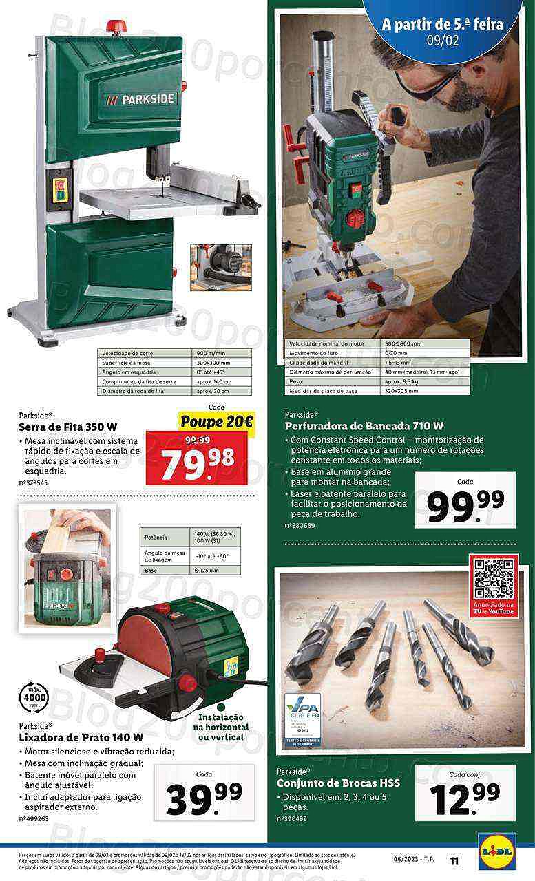 Antevisão Folheto LIDL Bazar Promoções de 6 a 15 fevereiro