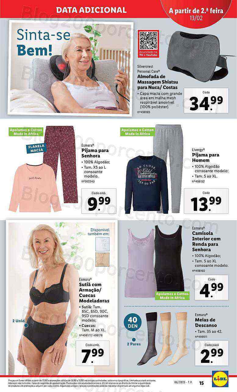 Antevisão Folheto LIDL Bazar Extra Promoções a partir de 13 fevereiro