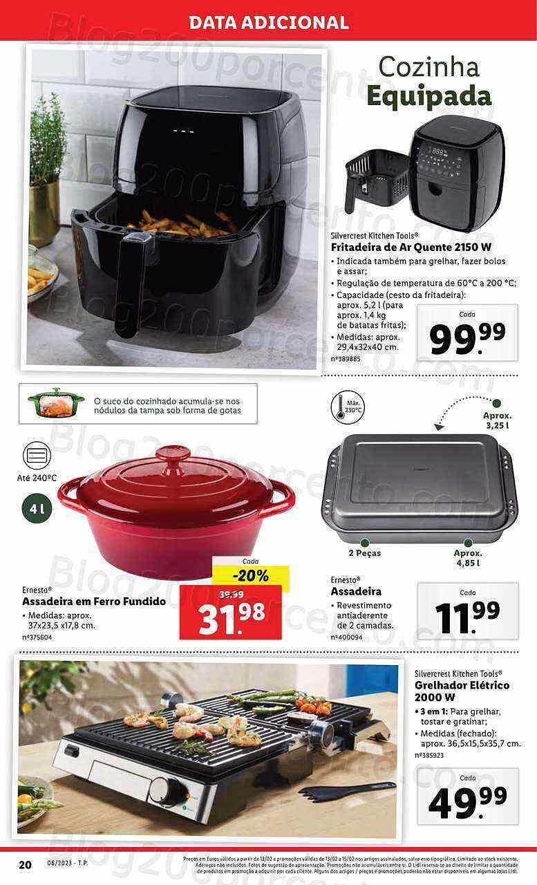 Antevisão Folheto LIDL Bazar Extra Promoções a partir de 13 fevereiro