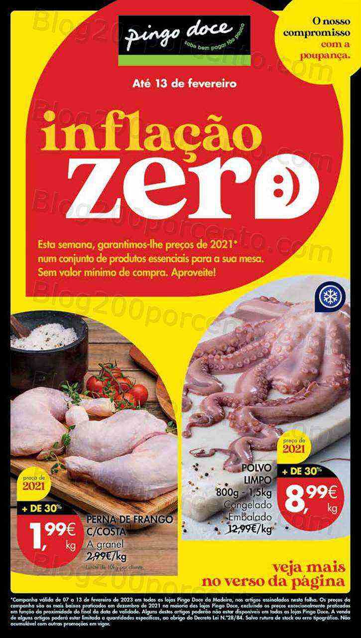 Antevisão Folheto PINGO DOCE Madeira Promoções de 7 a 13 fevereiro