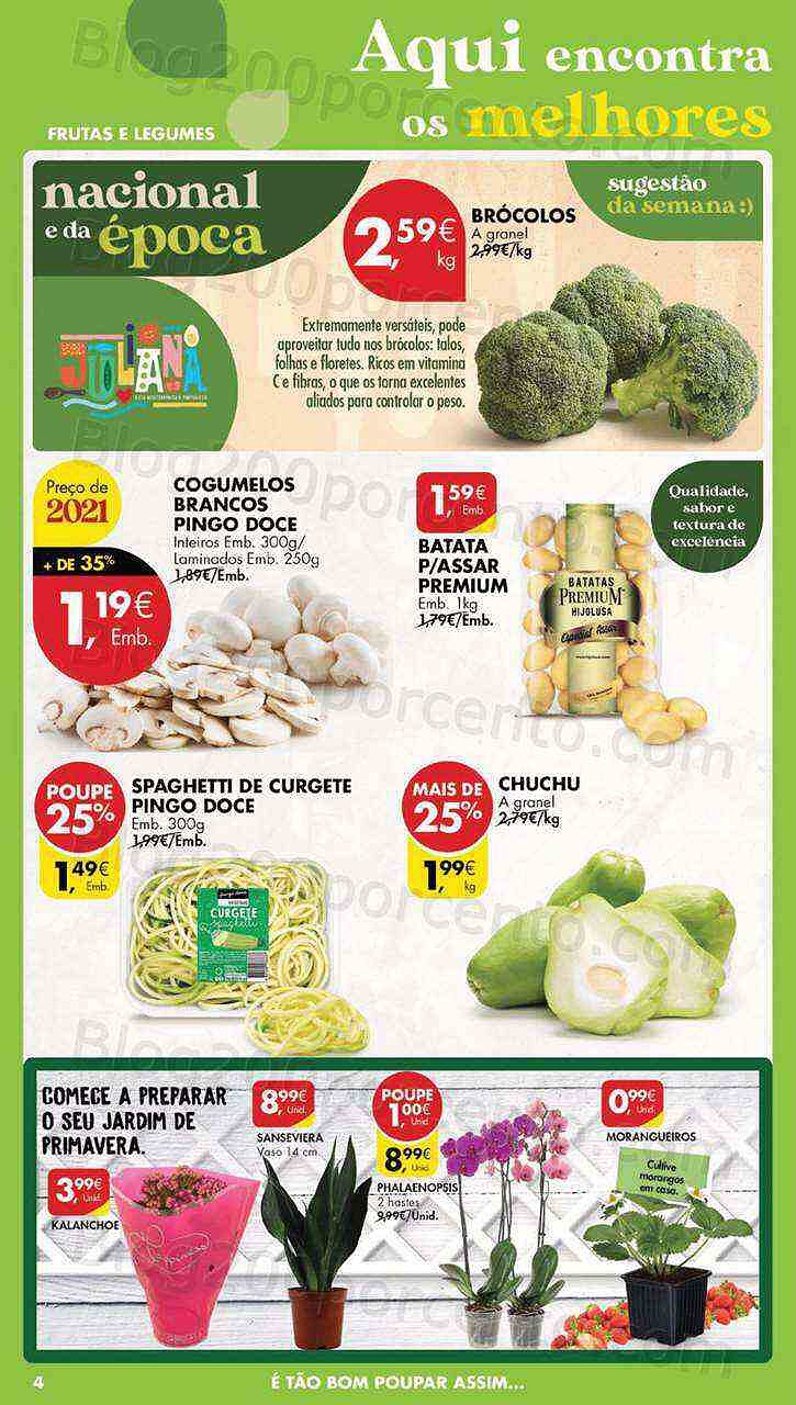 Antevisão Folheto PINGO DOCE Lojas Grandes Promoções de 21 a 27 fevereiro