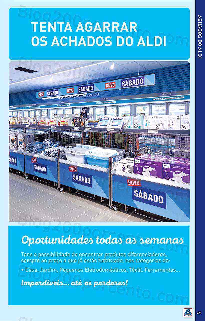 Antevisão Folheto ALDI Saldos de Abertura - Águas Santas - promoções de 15 a 21 fevereiro