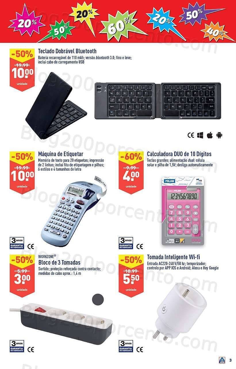 Antevisão Folheto ALDI Saldos de Abertura - Águas Santas - promoções de 15 a 21 fevereiro