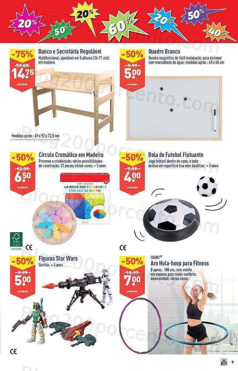 Antevisão Folheto ALDI Saldos de Abertura - Águas Santas - promoções de 15 a 21 fevereiro