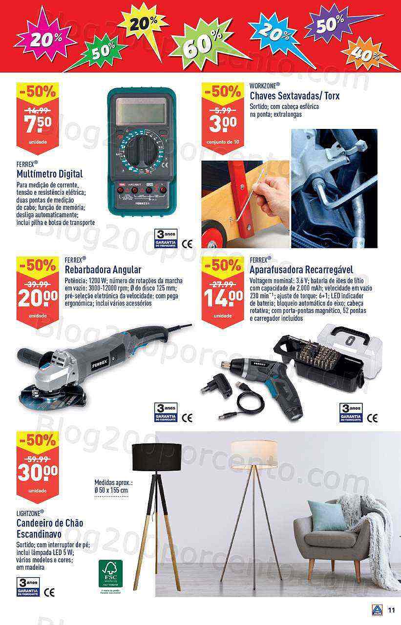 Antevisão Folheto ALDI Saldos de Abertura - Águas Santas - promoções de 15 a 21 fevereiro