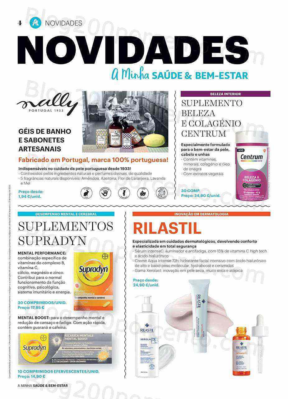 Antevisão Folheto AUCHAN Saúde e Bem-Estar Promoções de 24 fevereiro a 27 março